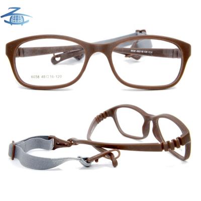 China Ultralight Cute Flexible Frames Optical Fashion Tr90 Glasses For Kids for sale