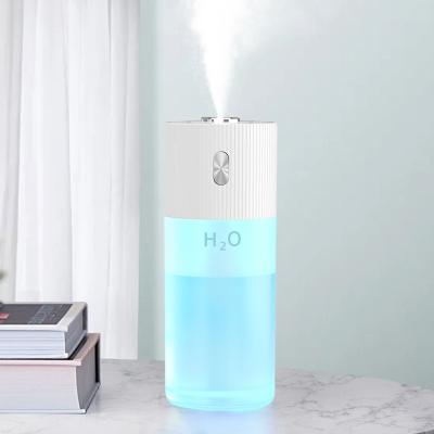 China Car Water Tower Mini Face Humidifier 5V 450Ma Professional Ultrasonic Humidifier Cup Humidifier for sale