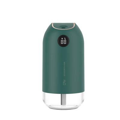 China Car Mini Ultrasonic 2L Mist Maker Fogger Aroma Diffuser Essential Oil Car Air Dual Jet Humidifier Wet Dual for sale