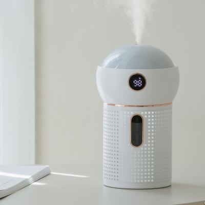 China Quiet Car 6 Color Changes Auto - Quiet Without Rotating Water Spray BPA 360 Personal Smart Humidifier for sale