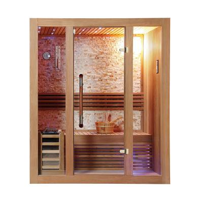 China Computer Control Panel Modern Design Steam Sauna Room Luxury Hemlock Person Steam Sauna Wooden Room / Red Cedar 3~4 for sale