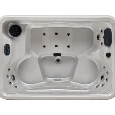 China Modern Outdoor 3 Person Spa Bathtub Spa, Hot Tub Sexy Layout Acrylic Massage Spa Corner Bath for sale