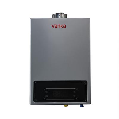 China Fully Automatic 16L Indoor Gas Water Heater Constant Temperature Smart Fan Forced for sale