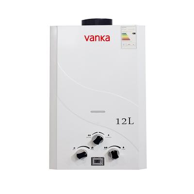 China 12L Low Pressure Gas Water Heater Wall Mounted Portable LPG Instant Gas Water Heater for sale