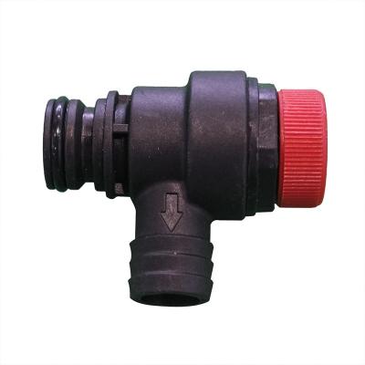 China Customized Gas Boiler Accessories Plastic Construction Gas Boiler Safety Valve for sale