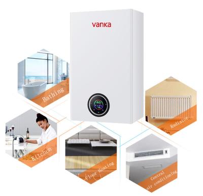 China Household Circulator Thermostat High Efficiency Wall Mounted Gas Boiler For Room for sale