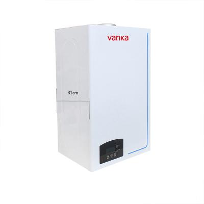 China 30kw Water Heating Boiler Wall Mounted Propane Gas Combi Boiler With Radiators for sale