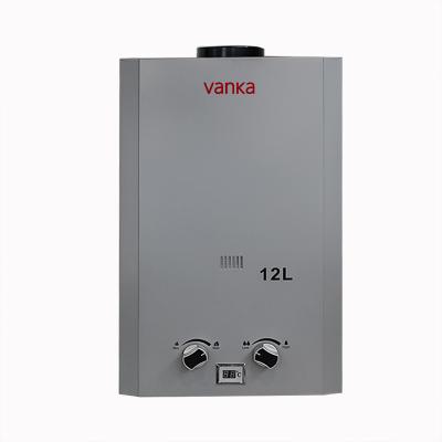 China LPG Flue Gas Water Heater 20KW Heat Output Power Shower Hot Water Heater for sale