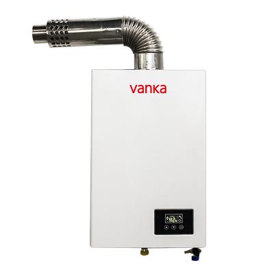 China Indoor Tankless Wall Mounted Gas Hot Water Heater With Oxygen Free Copper Heat Exchanger for sale