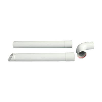 China 100/60 Mm Standard Aluminium Concentric Flue For Gas Boilers Stoves High Pressure Water Heaters for sale