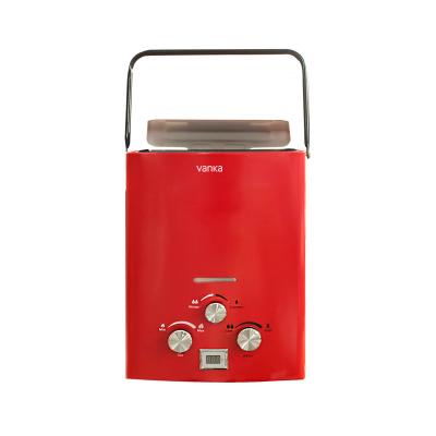 China 6L Outdoor Gas Portable Water Heater Pet Hiking Companion Instant Shower for sale