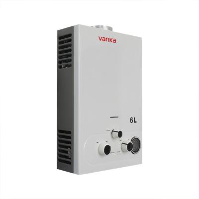 China 6L Digital Gas Water Heater – Portable On-Demand Hot Water System for sale