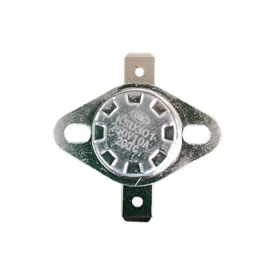 China 200°C Flat Angle Auto Reset Thermal Cutoff Switch for Boilers and Water Heaters for sale