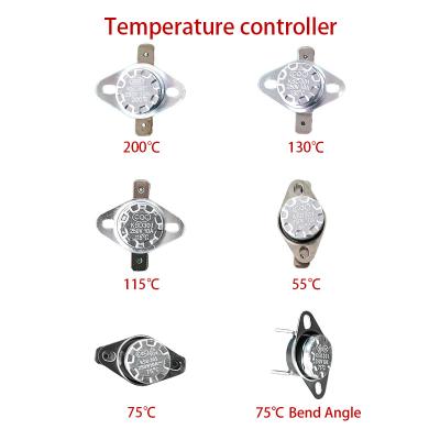 China KSD301 Bimetal Thermostat 250V 10A Multi-Temperature Thermal Switch for sale