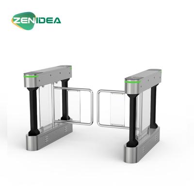 China 304 SS Security Automatic Swing Turnstiles Barrier Gate for sale