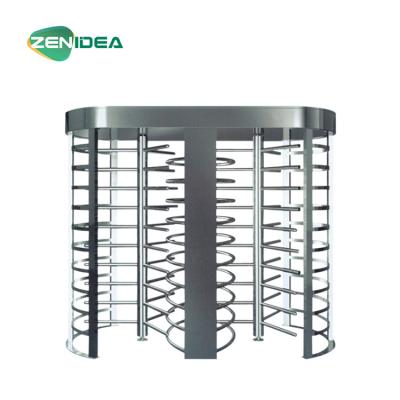 China Full Height Double Door Turnstile Security RFID Protection Fingerprint Security Entry Gate Pedestrian Gate 3001 Report for sale