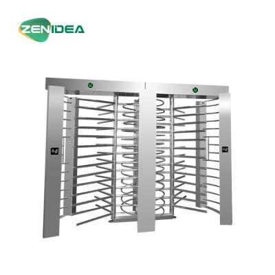 China Half Protection Entry Control Barcode Scanner RFID Security Height Turnstile Gate 3001 for sale