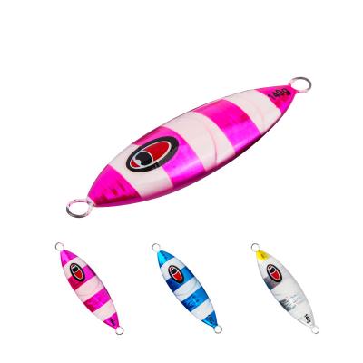 China Slow Baiting Slow Bait 140g 170g 210g Metal Saltwater Jigs Luminous Advance Launch Lure for sale