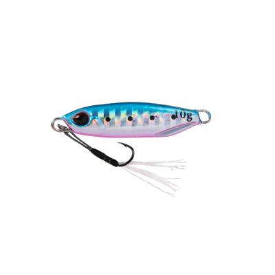 China Metal 7g 10g Mini Lead Metal Fishing Lure with Aid Hook Freshwater Slow Metal Building Jigs for sale