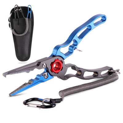 China High Grade Polypropylene Titanium Alloy Fishing Pliers For Install Hooks And Slit Ring Cutting Fishing Line Gear Hook Retrieve Cutter Line for sale