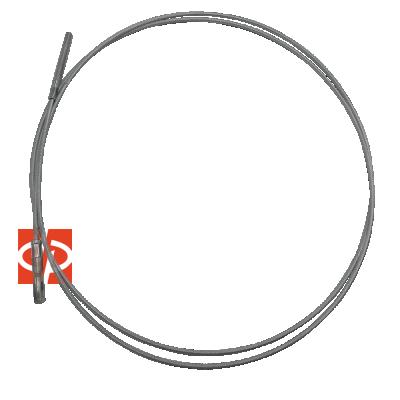 China Clutch Cable 111721335C (2281mm) For Super Beetle Karmann Ghia Beetle Car for sale