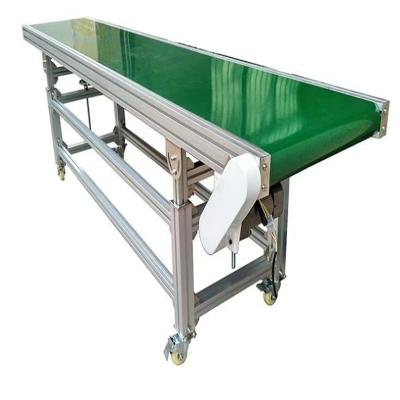 China HAIDI New Design Lateral Stability PVC Belt Belt Conveyor PVC Conveyor Inclined Roller Mount for sale