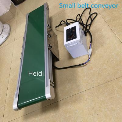 China Automatic Matching Line Aluminum Plate Hotels Mini Conveyor Belt Mini Punch Press Set Table Conveyor for sale