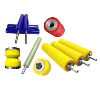 China Transport HAIDI Free To Trace Customization Rubber Rice Roller Rubber Coated Roller Rubber Rollers for sale