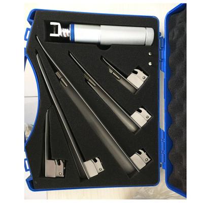 China Medical Laryngoscope Set Stainless Steel Video Laringoscopio Laryngoscope Tube Price for sale