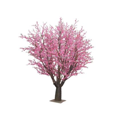 China PVC Artistic Fiberglass Cherry Blossom Artificial Cherry Blossom Tree for sale