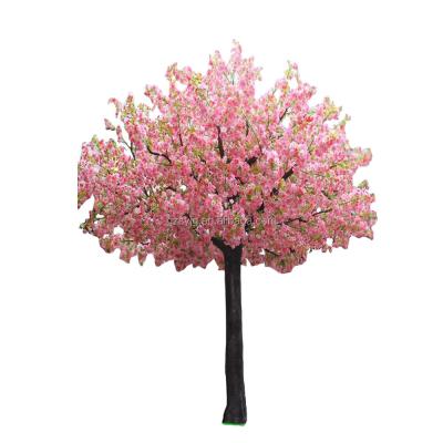 China Flower Plant Artistic Artificial Plastic Fiberglass Cherry Blossom Trees for sale