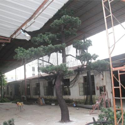 China 5 Meters Outdoor Wholesale Artistic Artificial Fiberglass Pine Trees Artificial Pine Branches For Christmas Decor for sale