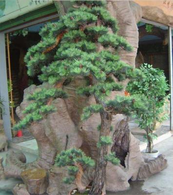 China Fiberglass for decoration plant artificial plant plastic pine for sale