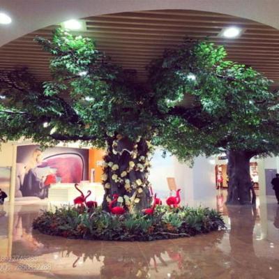 China Metal Decoration Artificial Trees, Large Banyan Trees, Outdoor Artificial Plants for sale