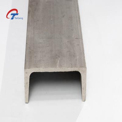 China Construction Traffic China Customized Structural Steel Channel Not Perforated C Steel Channel Price Per Kg Stainless Steel Channels for sale