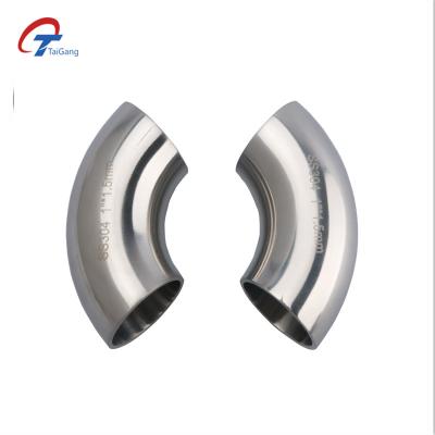 China Customized high quality stainless steel pipe fitting elbow with low price and high quality made in china 1/2