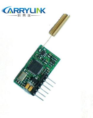 China Mini Size 100mW Wireless RF Receiver Module For Data Transparent Transmission for sale