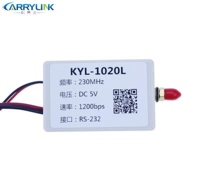 China 200L 500mW RF Transmitter Module With Shell 433-470MHz RS232 RS485 Interface for sale