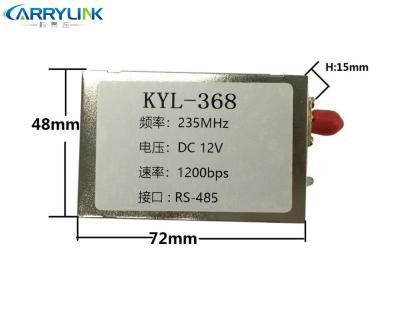 Cina ricetrasmettitore senza fili del modulo di 223-235mhz rf audio, modulo del ricetrasmettitore di VHF di RS232 RS485 in vendita