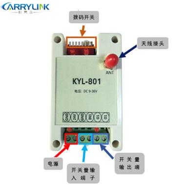 Chine Module de la radio I O d'émetteur de signal de KYL-811U avec le mode fonctionnant de minuterie de Triger à vendre