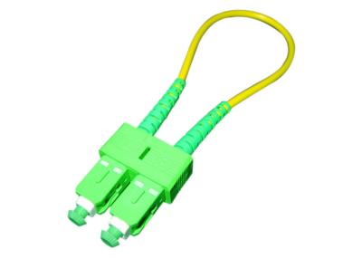 China SC UPC APC Fiber Loopback for network components testing , customized for sale