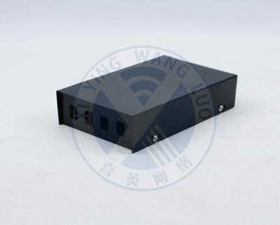 China SC Type Mini Wall Outlet FTTx 4 core fiber optic termination wall box for sale