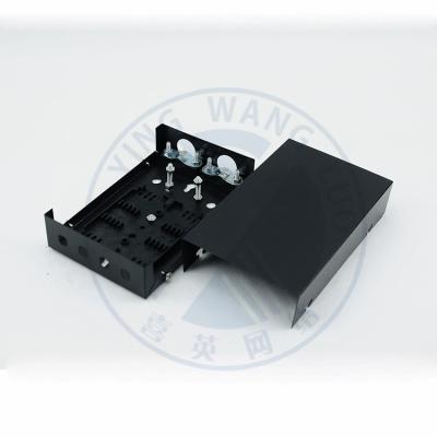 China ST Type Mini Wall Outlet FTTx 4 core fiber optic termination wall box for sale