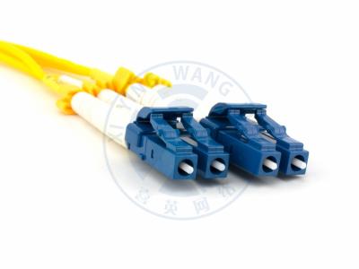 China XYFiber single mode duplex fiber optic patch cable 9/ 125 LC to LC for sale