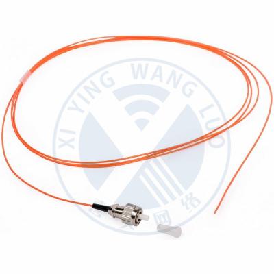 China XYFiber multi mode  fiber optic pigtail MM 0.9mm FC/UPC for fiber optic cabling for sale