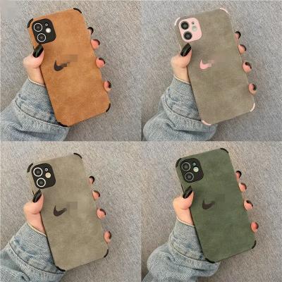 China Shockproof Shockproof Soft TPU Suede Leather Phone Cases For Pro 12 11 XSmax iPhone 14plus 13 Back Cover Phone Cases for sale