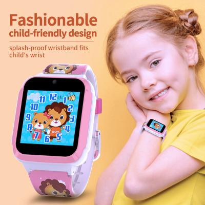 China Touch Screen New Arrival Color Strap Sports Game Watch Dual Kids Smart Watch Calculator Alarm Pedometer Watch for sale