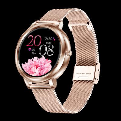 China 2022 New Touch Screen Smart Watch MK20 Touchscreen Women Full IP67 Smartwatch for Ladies and Girls Compatible with Android and IOS for sale