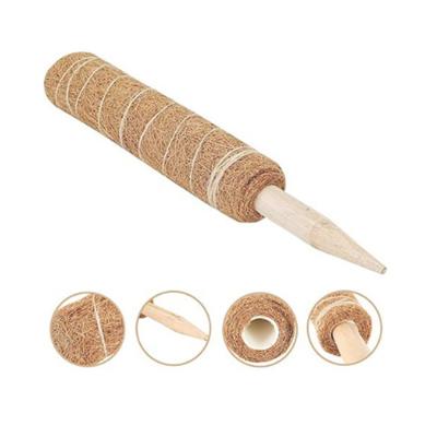 China Coconut Fiber Plant Coconut Coir Totem Pole Safe Gardening Stick For Climbing Plants for sale