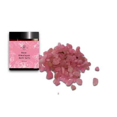 China Natural Moisturizer 200g Magnesium Sulfate Crystals To Make Skin Fresh Luxury Detox With Essential Oils Rose Himalayan Bath Salts for sale